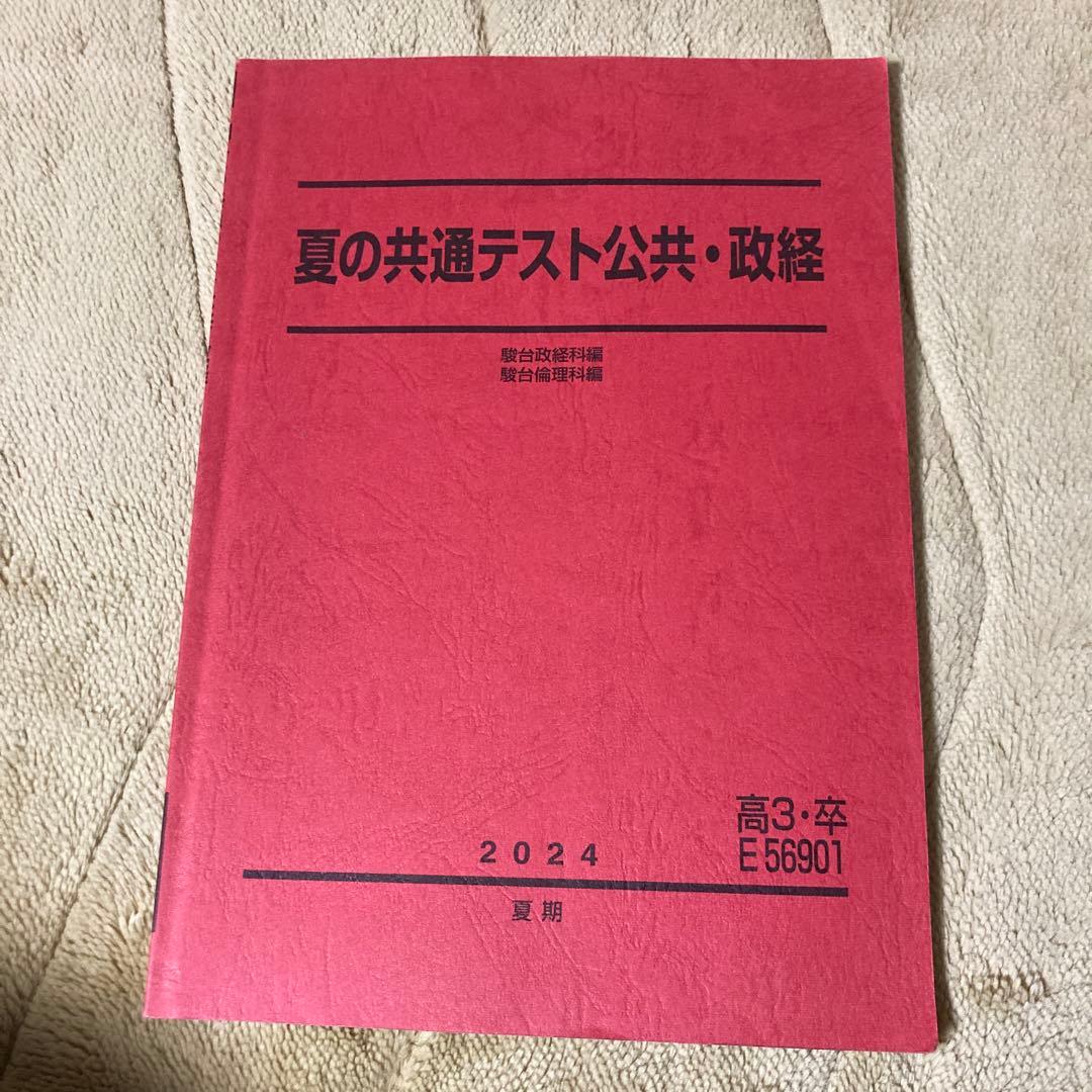 公共政治経済　駿台内田洋　6点セット