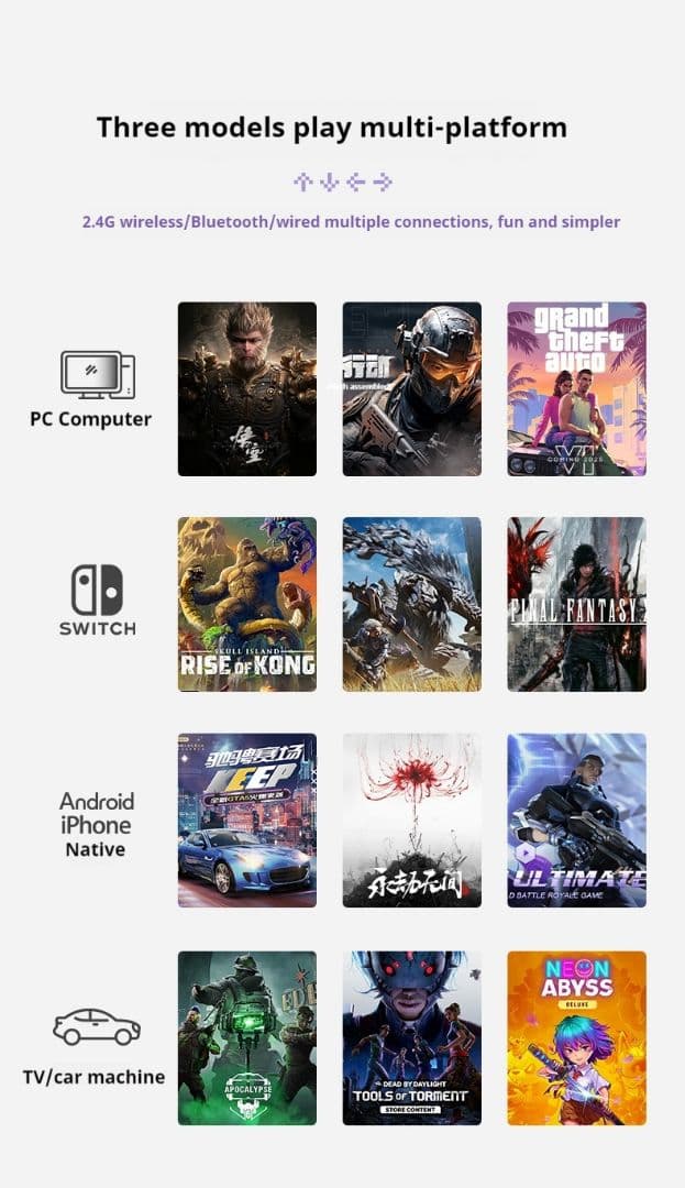 AOLION K20 TMR Xihgtong 星瞳ゲーミングコントローラー