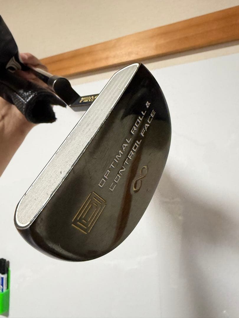 Ryoma ブラック パター フラットフェース