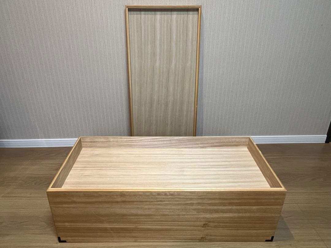 美品★桐の衣装箱　着物・和服・衣装　桐ダンス3段　昭和レトロ