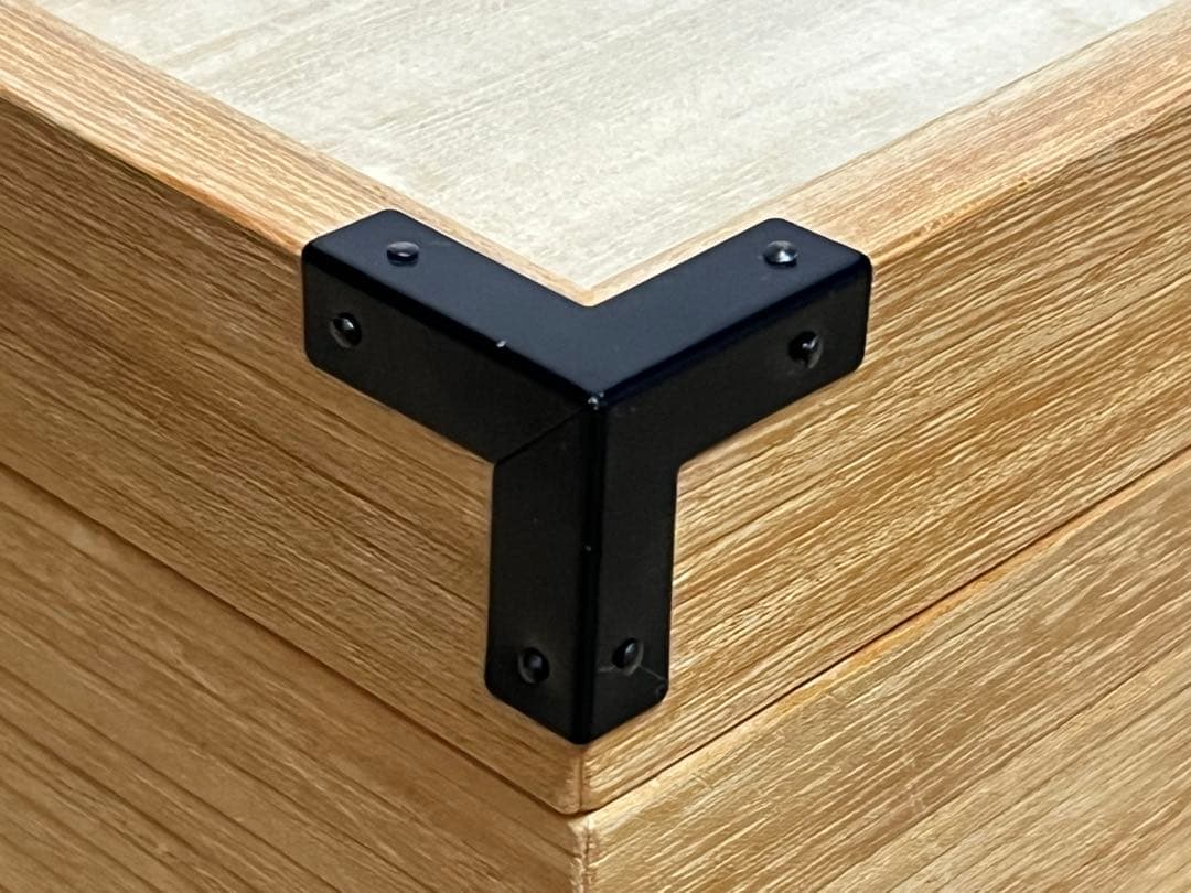 美品★桐の衣装箱　着物・和服・衣装　桐ダンス3段　昭和レトロ