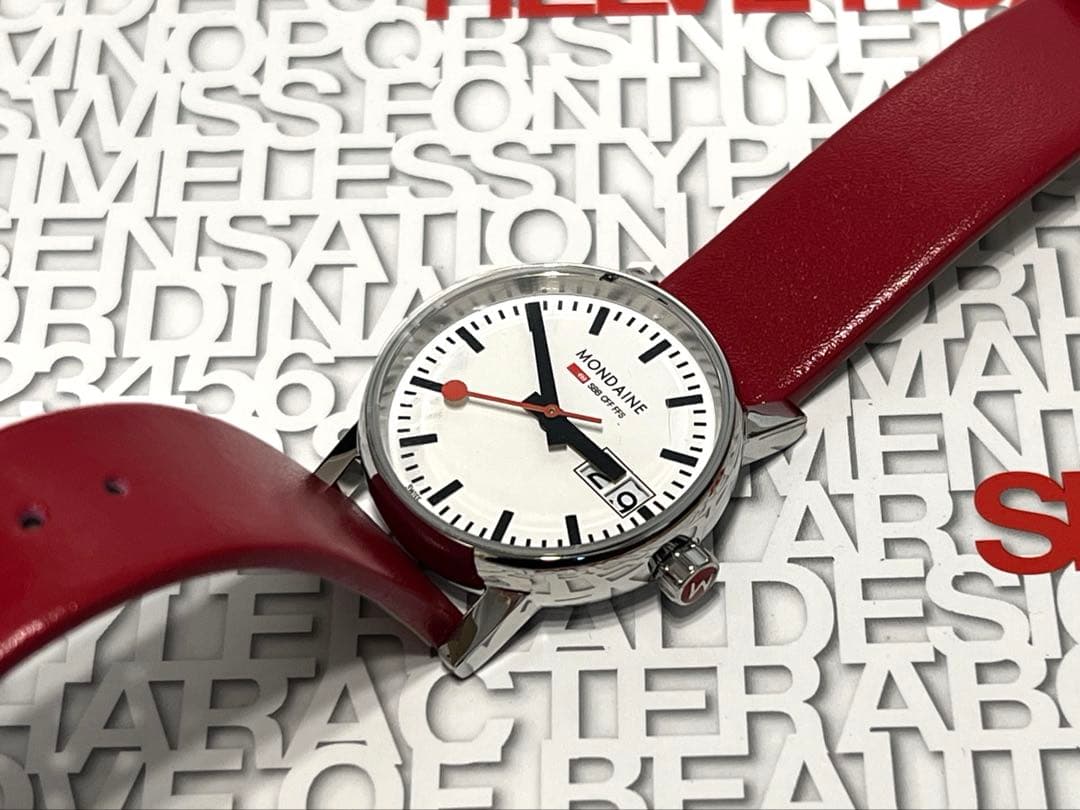 佐*巳様 未使用 MONDAINE モンディーン エヴォ2 ビックデイト　正規品