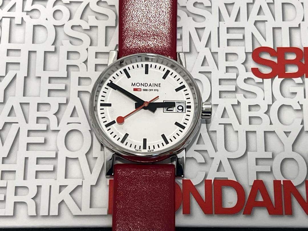 佐*巳様 未使用 MONDAINE モンディーン エヴォ2 ビックデイト　正規品