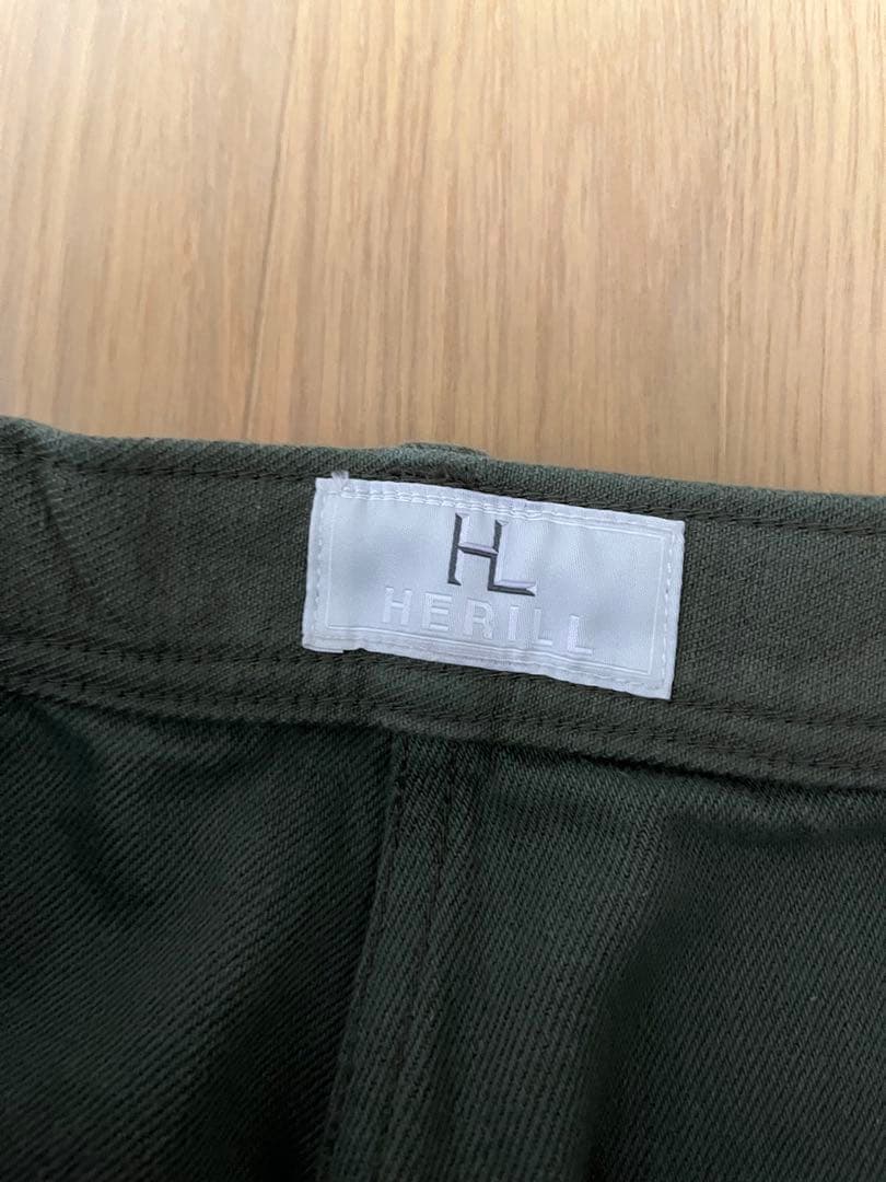 【gg】HERILL 24aw ベイカーパンツ　サイズ1