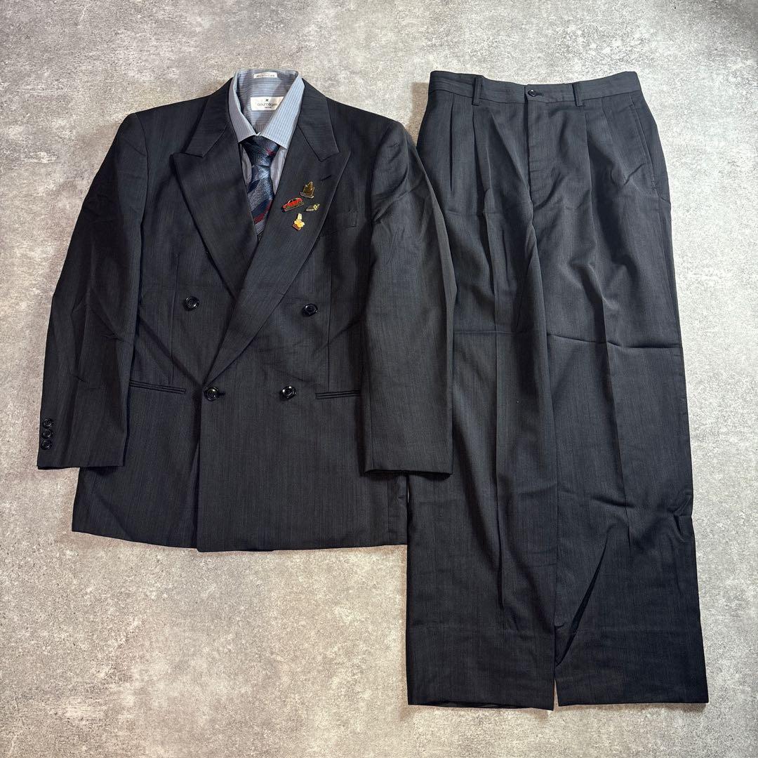 90s vintage レトロセットアップ スーツ ピンズ No.128