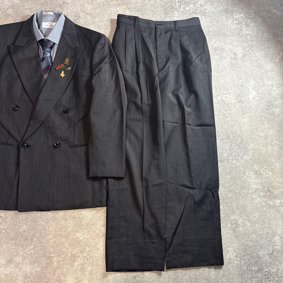 90s vintage レトロセットアップ スーツ ピンズ No.128