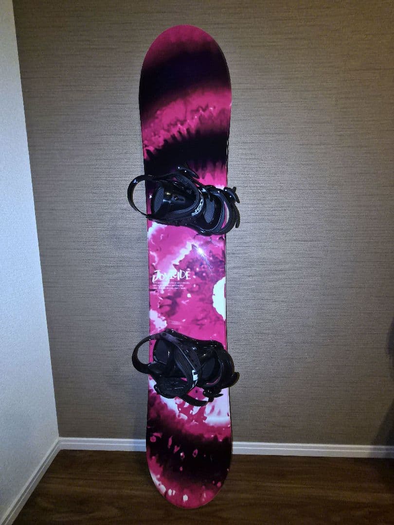 【JOYRIDE】スノボ3点セット 141cm ブーツ25cm