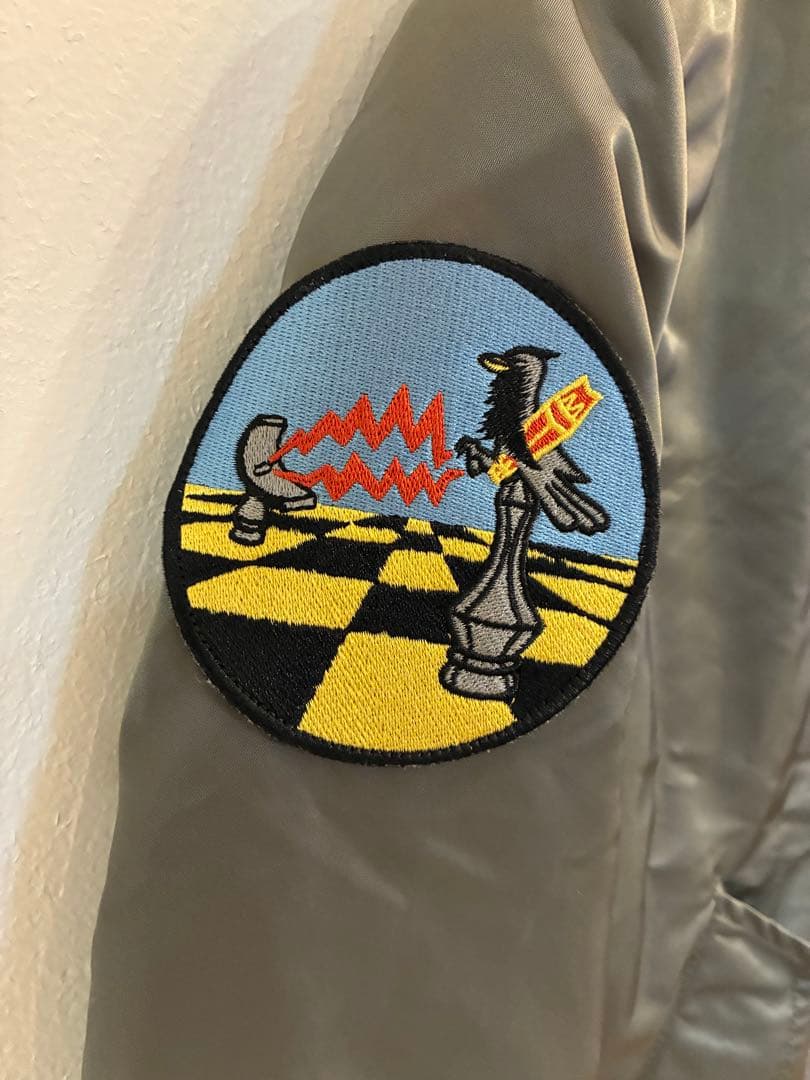 ALPHA フライトジャケット MA-1 グリーン S