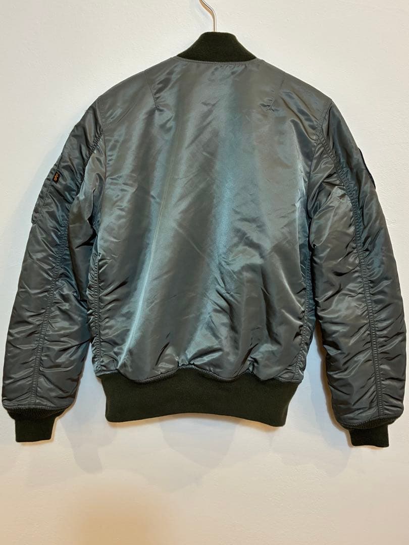 ALPHA フライトジャケット MA-1 グリーン S