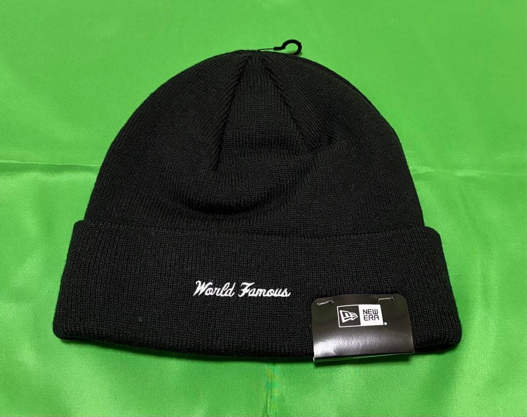 【立花琴未さん着用】シュプリームボックスロゴビーニーニット帽　倍倍FIGHT!