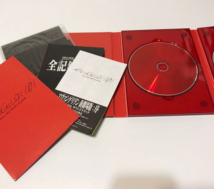 エヴァンゲリオン　映画　序　破　Q DVD 3点セット　ネガ