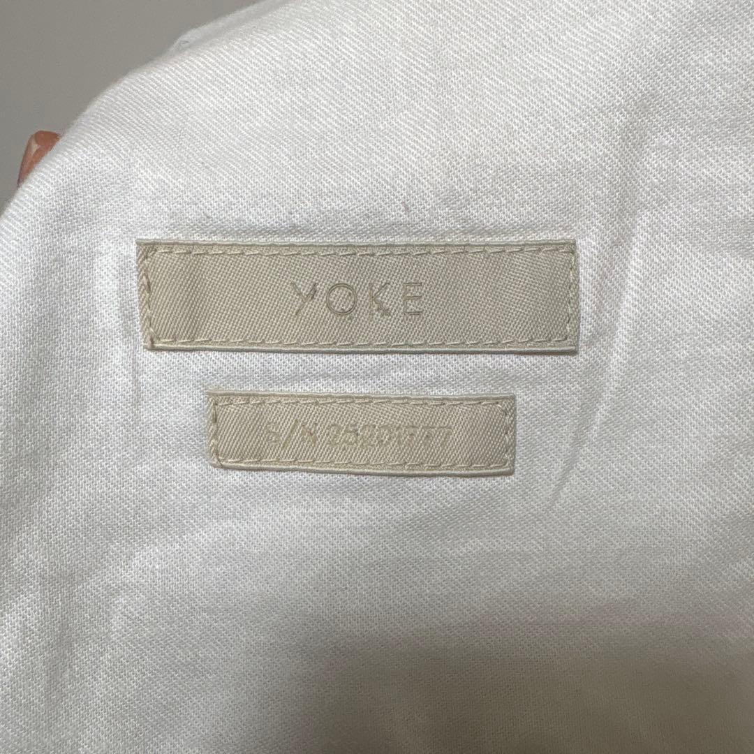 パンツ YOKE 3pleated Wide-leg Trousers