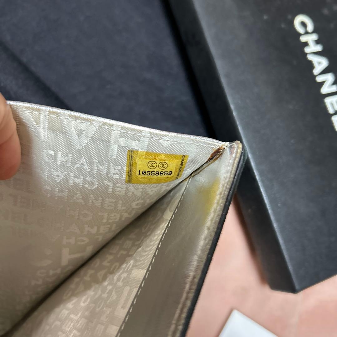【CHANEL 】ココマーク　がま口長財布