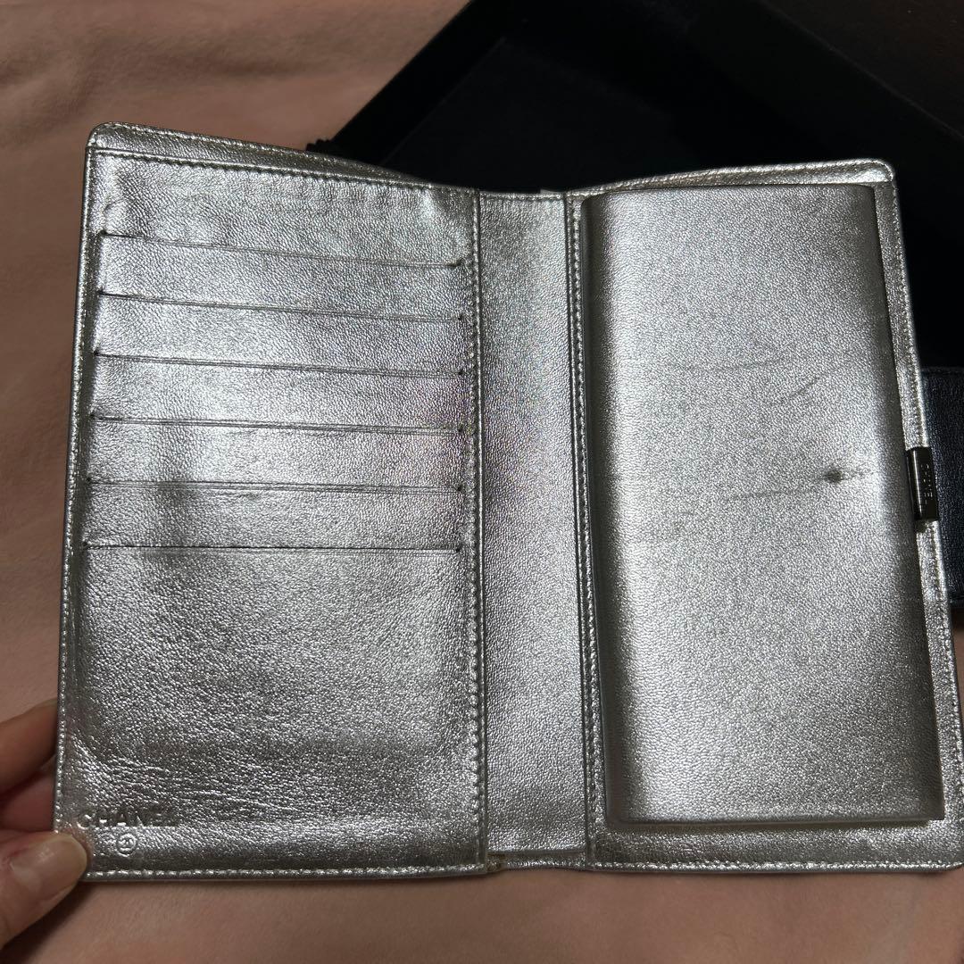 【CHANEL 】ココマーク　がま口長財布