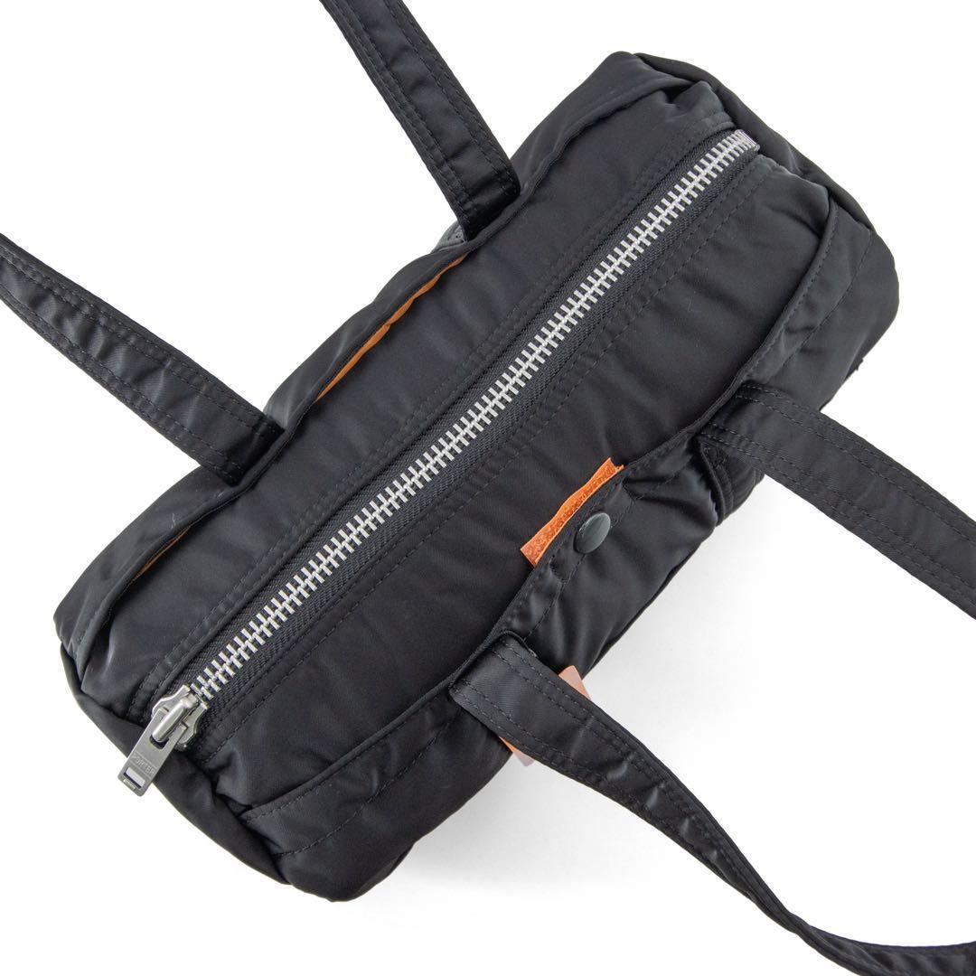 A013【未使用品】ポーター／タンカー　ミニボストンバッグ　ダッフル　ブラック