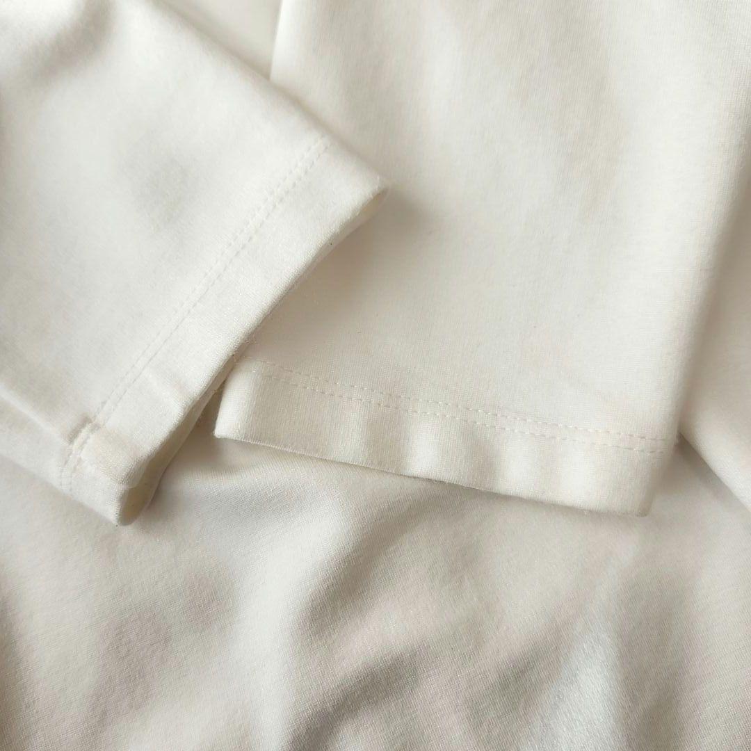 u*b様 美品✨　yori ヨリ　スカラップカラーフレアカットブラウス　長袖　ホ