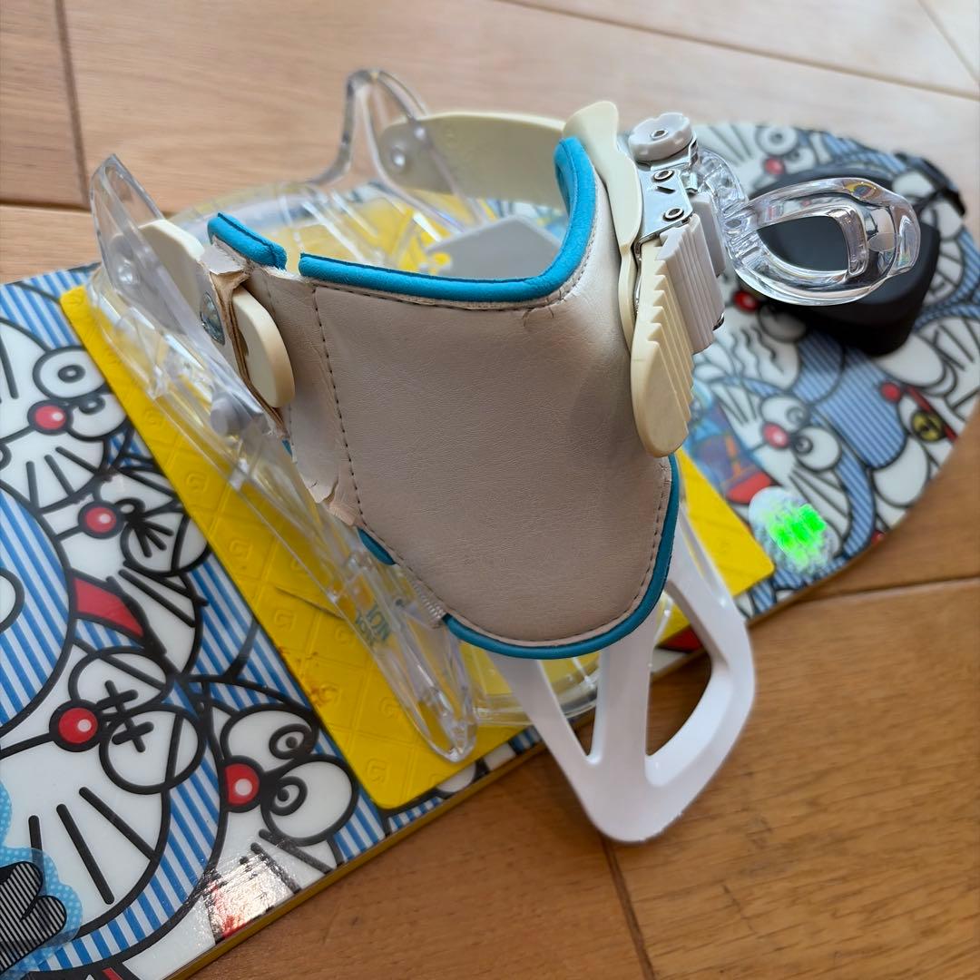 Burton ドラえもん キッズ　 スノーボード、ビンディング 90セット