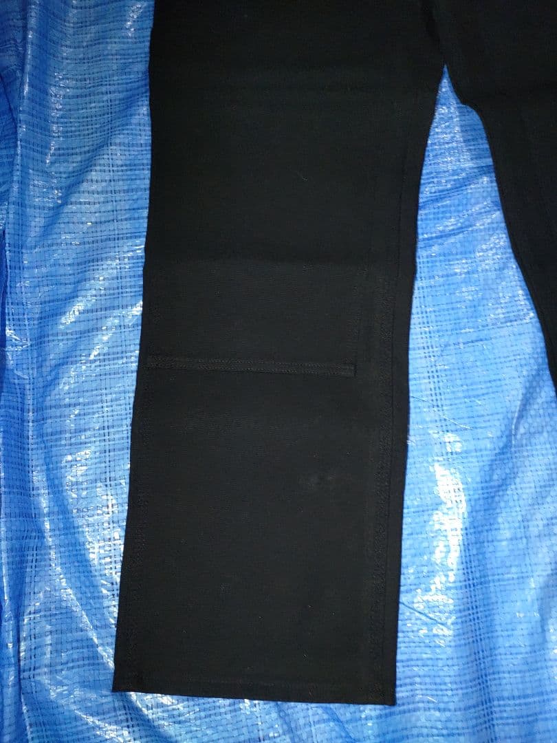 Carhartt ダブルニー w34×L32 USA製 ブラック ペインター