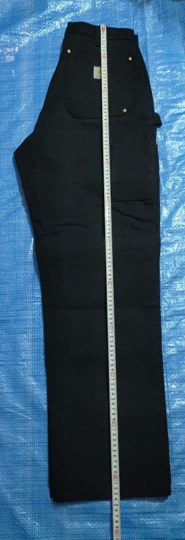 Carhartt ダブルニー w34×L32 USA製 ブラック ペインター