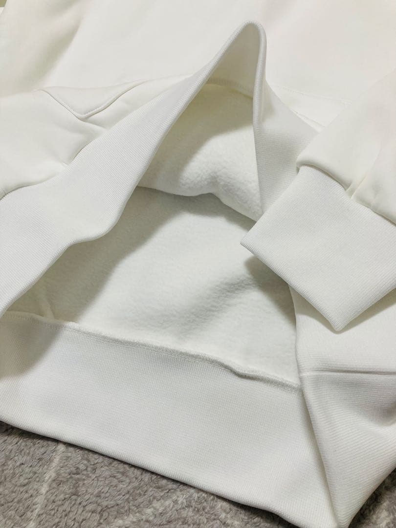 新品 パーリーゲイツ ジャックバニー KARUISHI フーディ(5)L/白