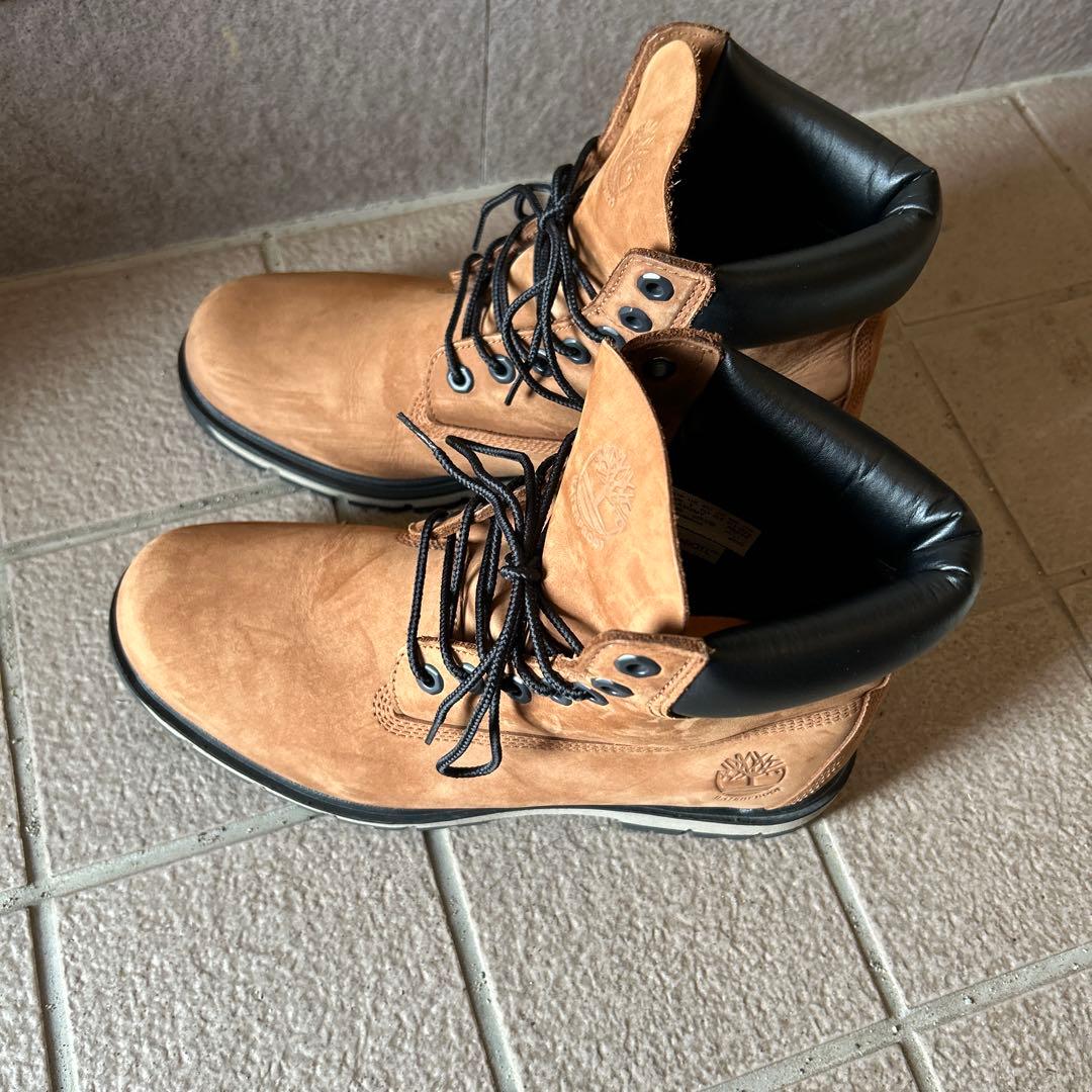 Timberland ブラウン ハイカットブーツ Waterproof 27.5