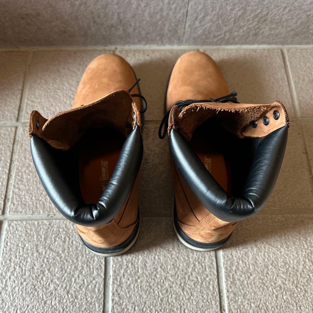 Timberland ブラウン ハイカットブーツ Waterproof 27.5