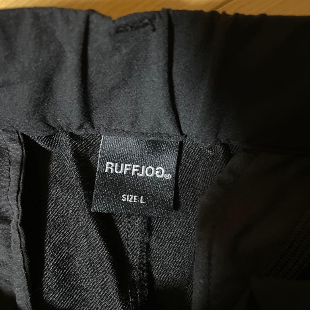 RUFFLOG パンツ ブラック