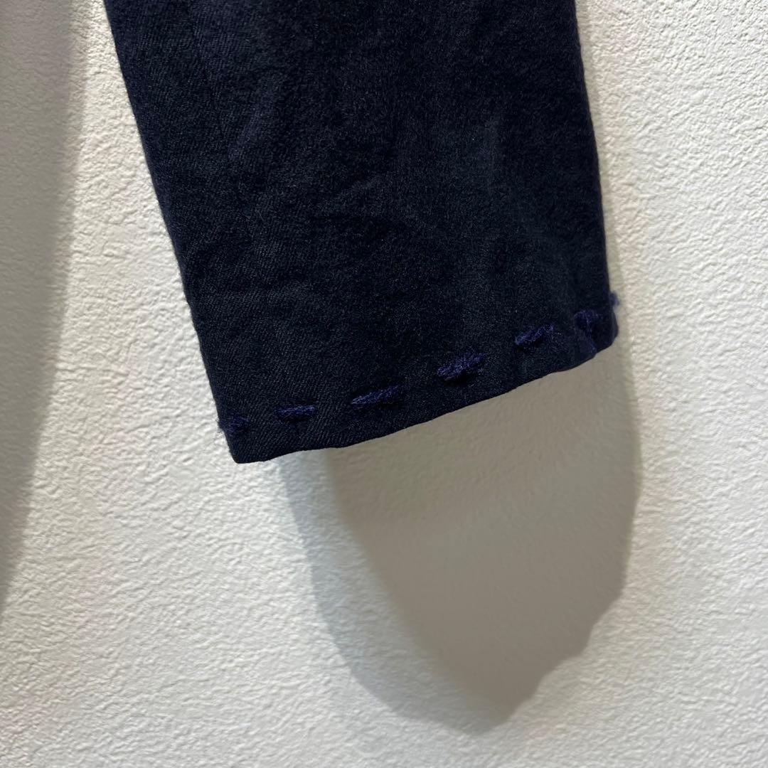 希少 90年製 トリコ コムデギャルソン 上質 ウール ステッチ ピーコート