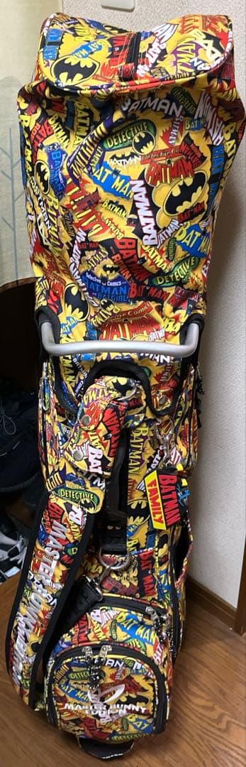 MASTER BUNNY×バットマンコラボ限定品 中古キャディバッグ　レア