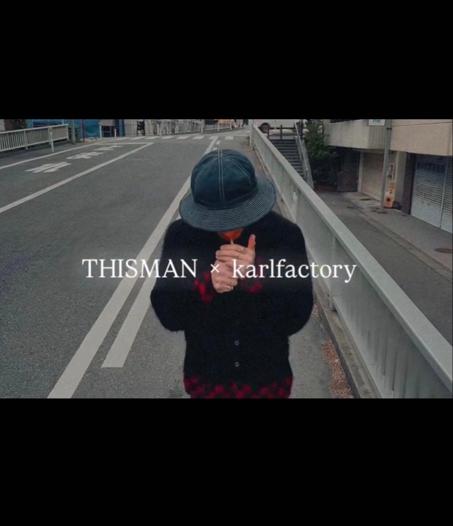 Karlfactory THISMAN VINTAGE別注 M37 ハット 60