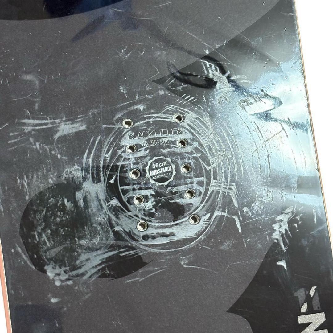 スノーボード　NOVEMBER　ARTIST Black　LTD　152cm