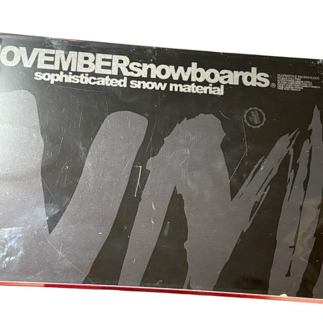 スノーボード　NOVEMBER　ARTIST Black　LTD　152cm