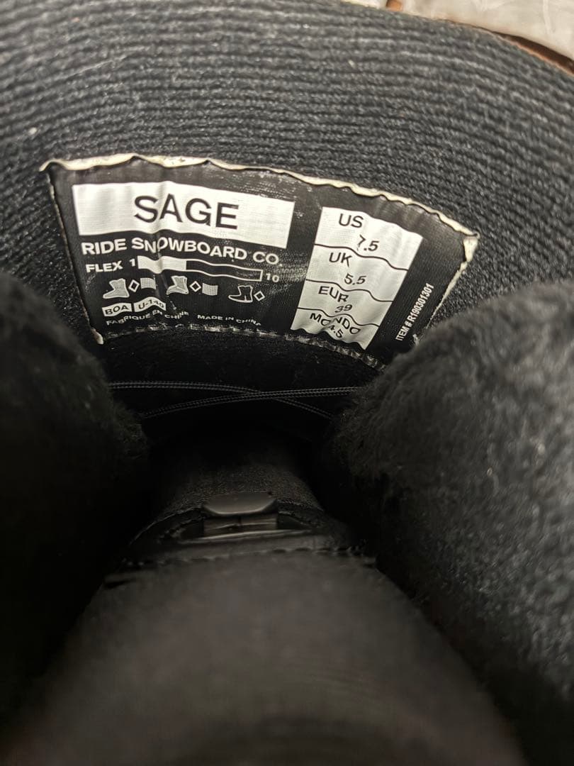 美品！RIDE スノーボード 3点セット レディース 142 ブーツ24.5cm