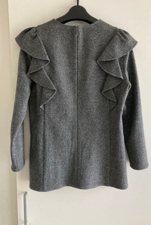 ウール　フリル　トップス