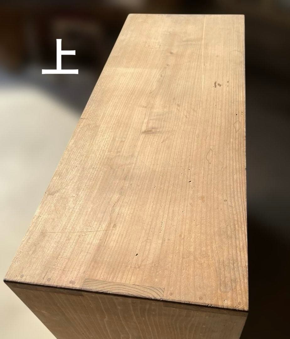 送料込　昭和レトロ　古民家　木製下駄箱　棚　引き戸　キャビネット　アンティーク