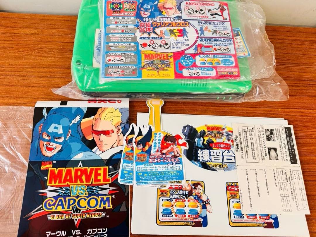 (専用) CAPCOM CPS2 マーヴルVSカプコン 純正 箱付