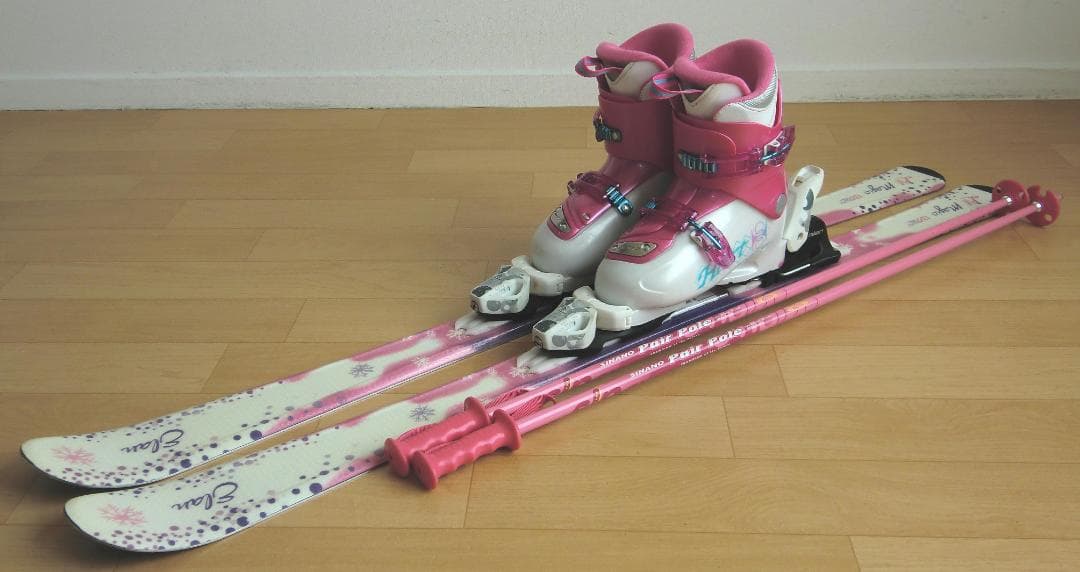 ■■11月限定■送料無料■ELAN＋Hart■ジュニア用スキーセット130/23