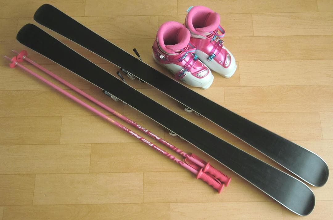 ■■11月限定■送料無料■ELAN＋Hart■ジュニア用スキーセット130/23