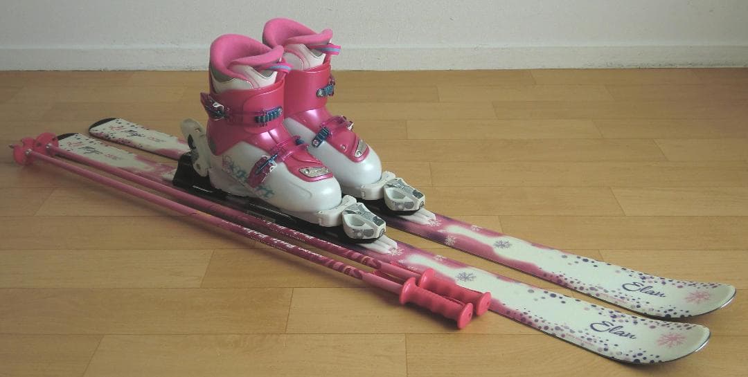 ■■11月限定■送料無料■ELAN＋Hart■ジュニア用スキーセット130/23