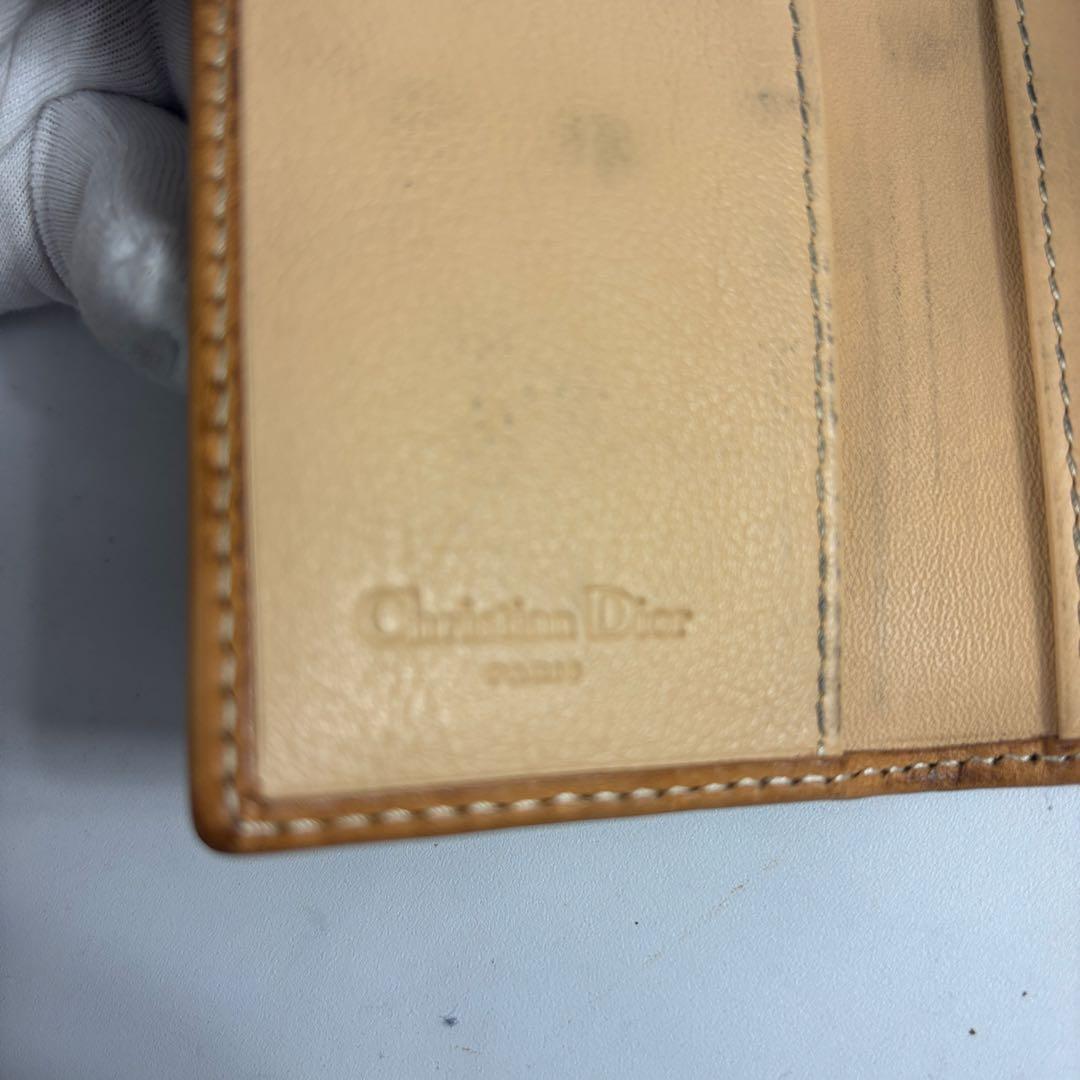 クリスチャンディオール トロッター キーケース　ハート PVC 　レザー