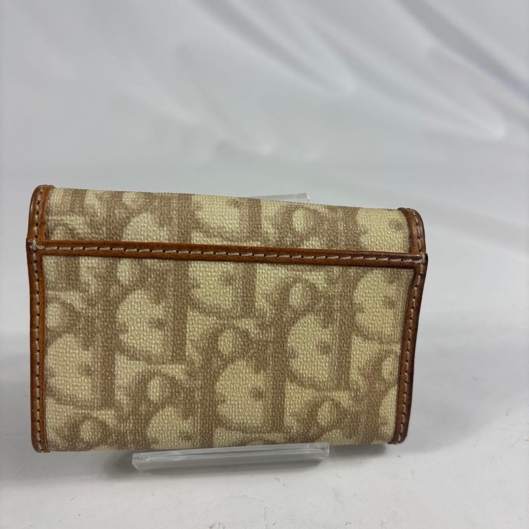 クリスチャンディオール トロッター キーケース　ハート PVC 　レザー