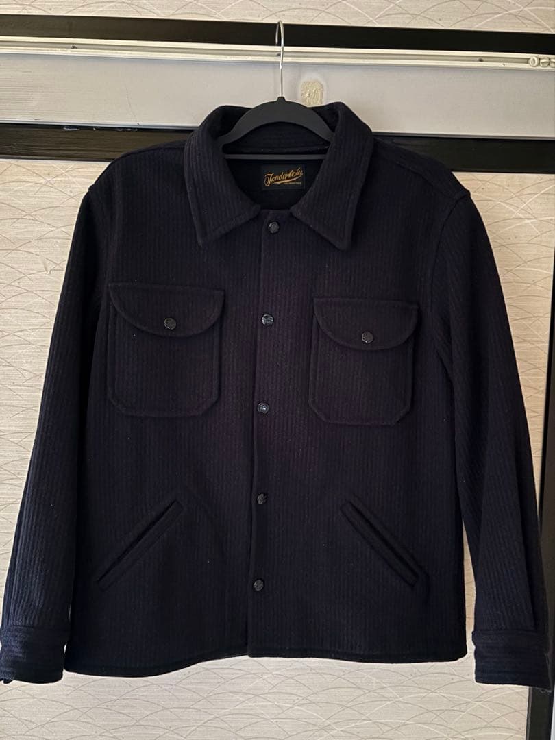 美品TENDERLOIN テンダーロイン T-ベアウールジャケットM ネイビー
