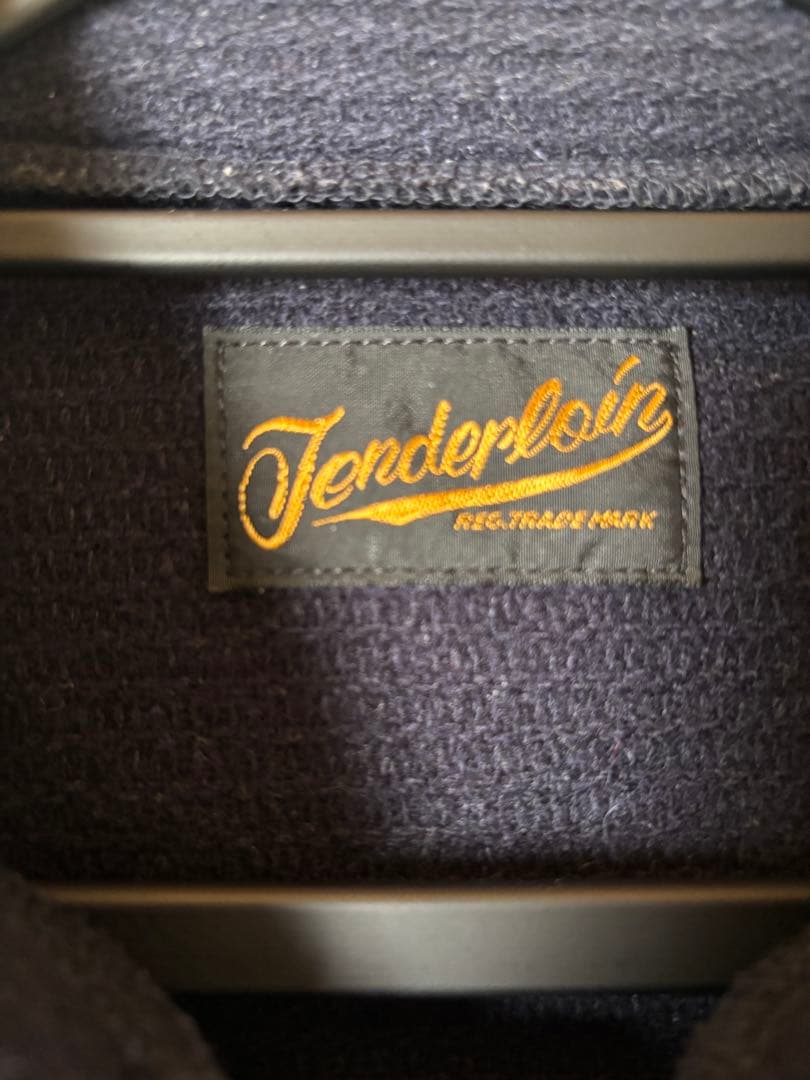 美品TENDERLOIN テンダーロイン T-ベアウールジャケットM ネイビー