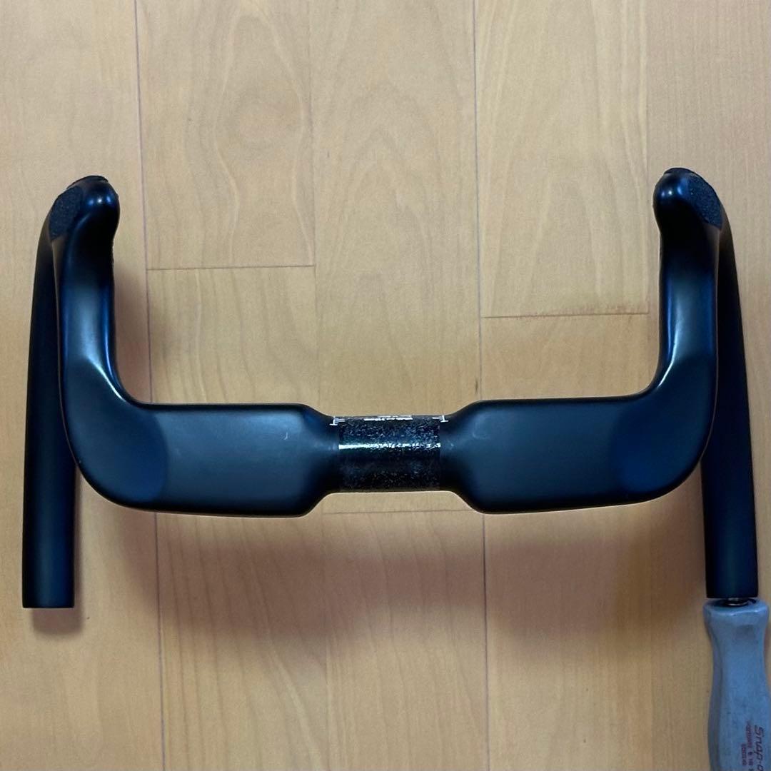 【最終値下げ】トラック用ハンドル　カーボン　バンチバー