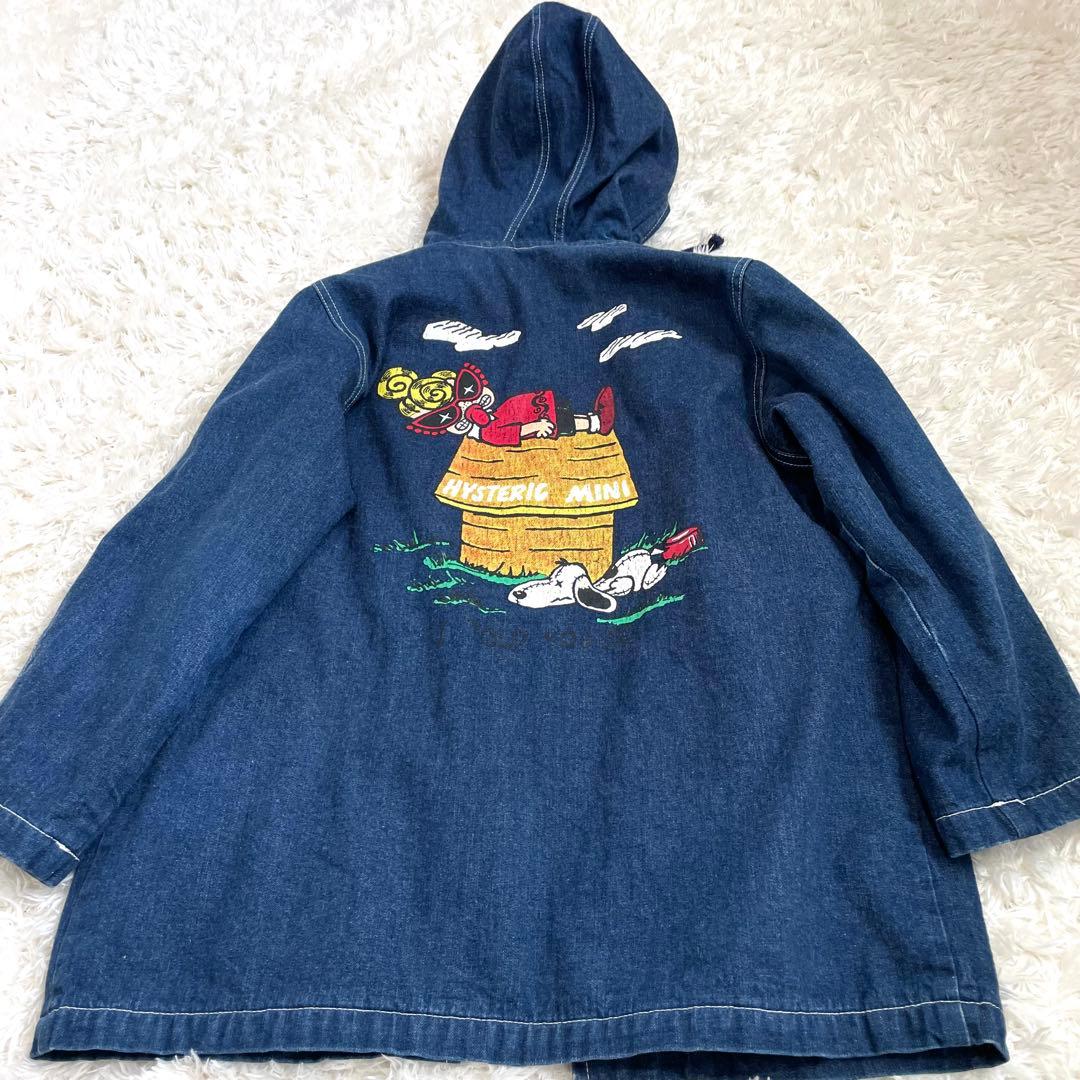 HYSTERIC MINI 130㎝　ジャケット デニム　スヌーピーコラボ　レア