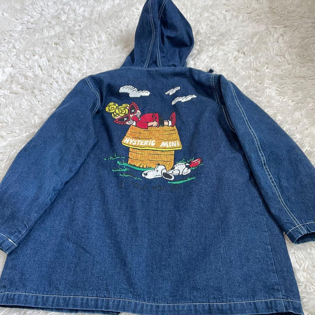 HYSTERIC MINI 130㎝　ジャケット デニム　スヌーピーコラボ　レア