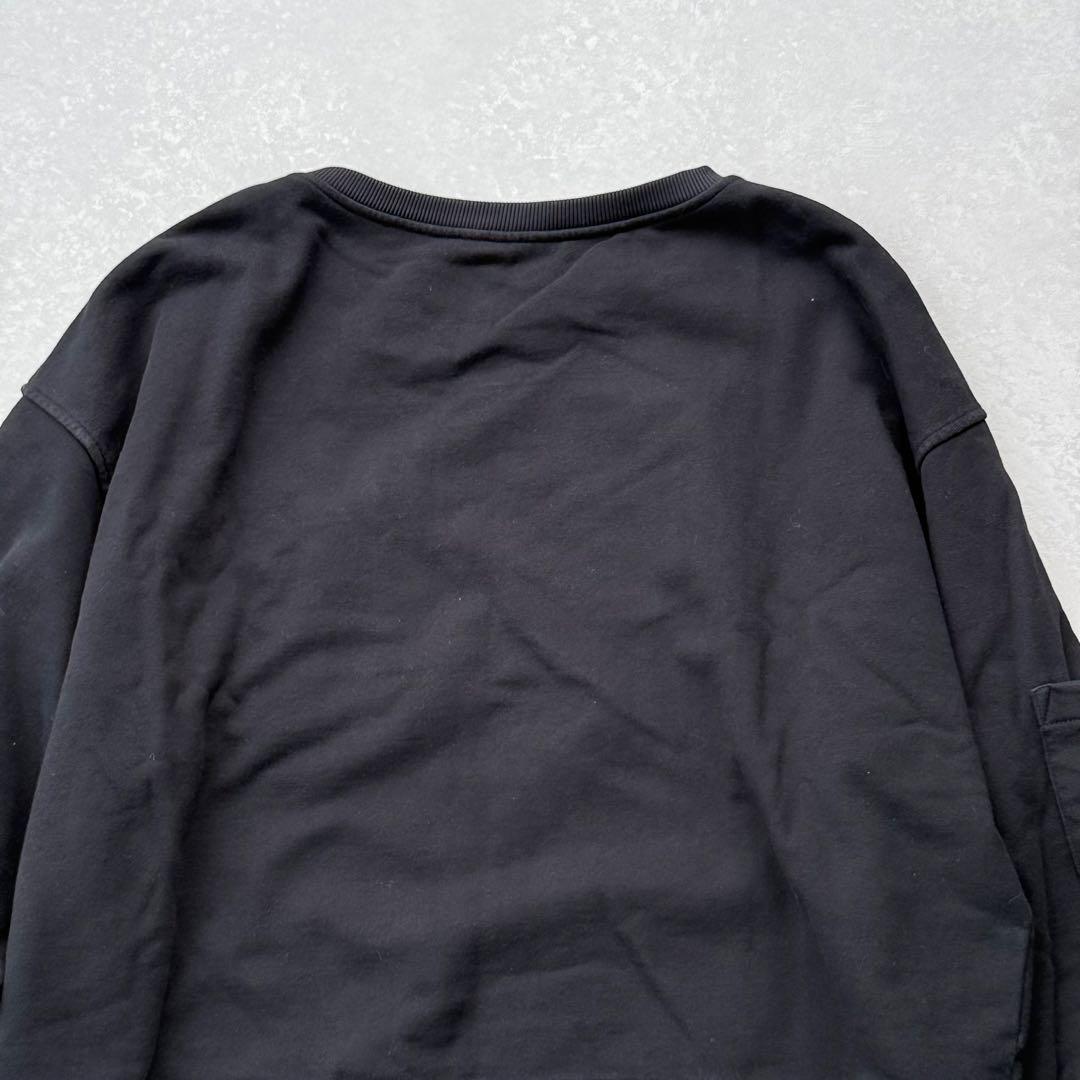 トップス PRADA triangle logo sweat