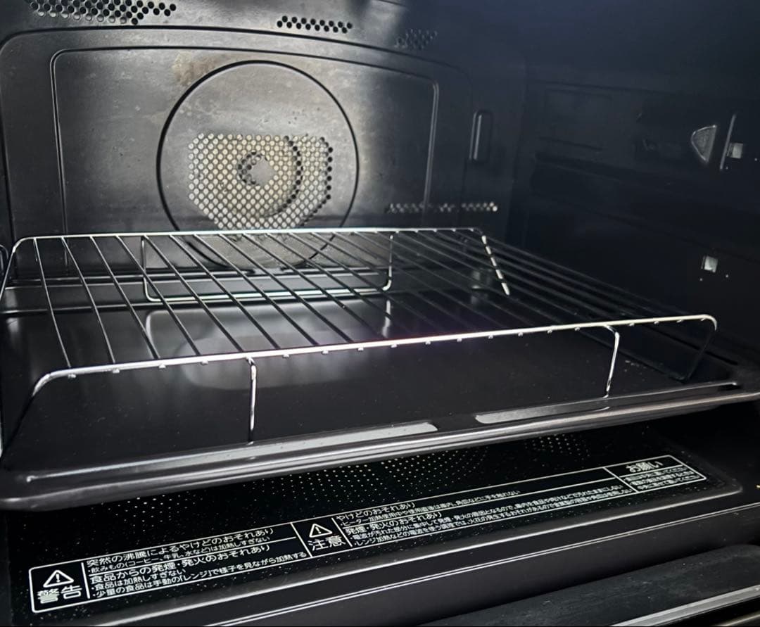 美品✨東芝 石窯ドーム ER-PD3000(R) 角皿2枚 網付 オーブンレンジ