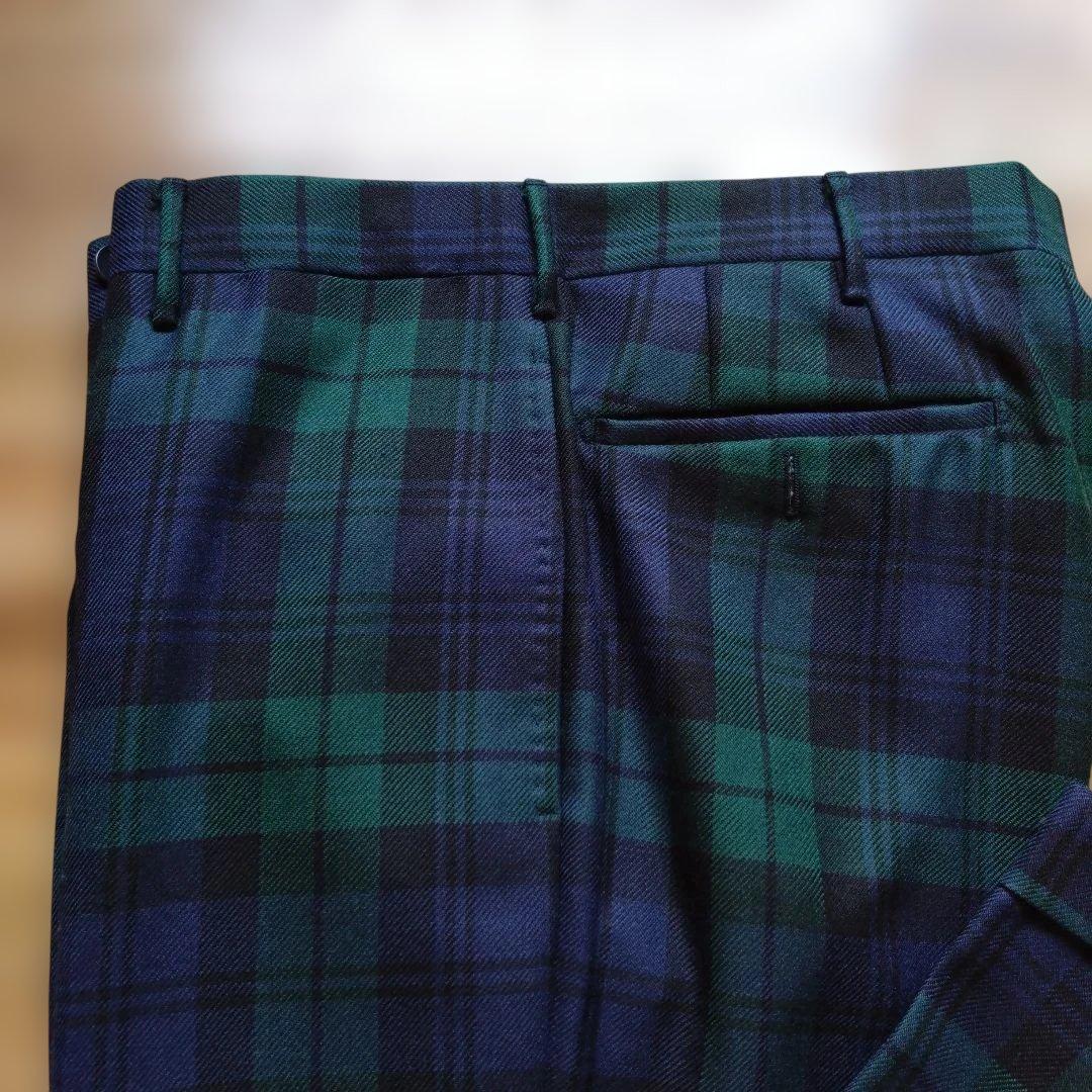 美品イタリア製 ロータROTA ブラックウォッチ サイズ50 シップス購入品