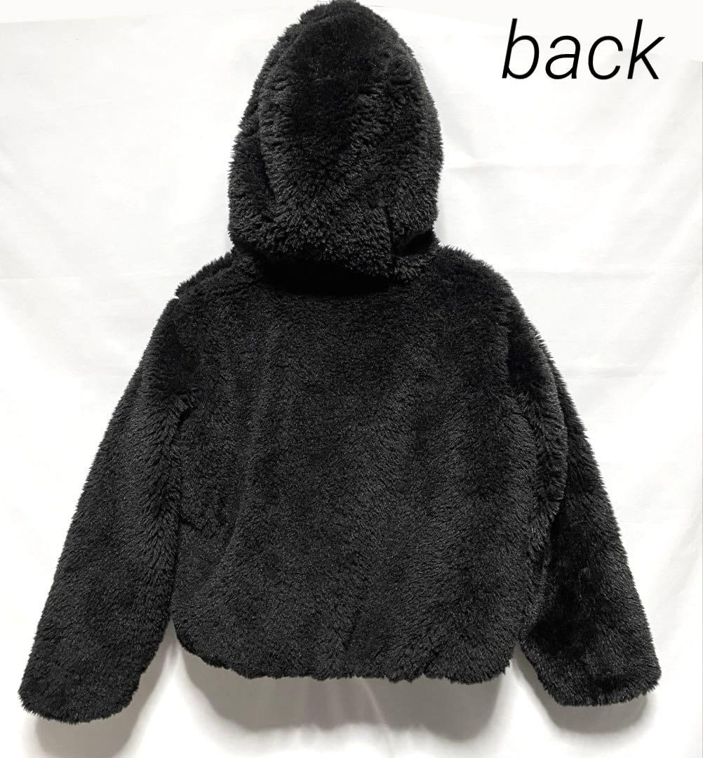 ふわふわ☆ 断熱性☆ 新品 ZARA フード付きエコファージャケット